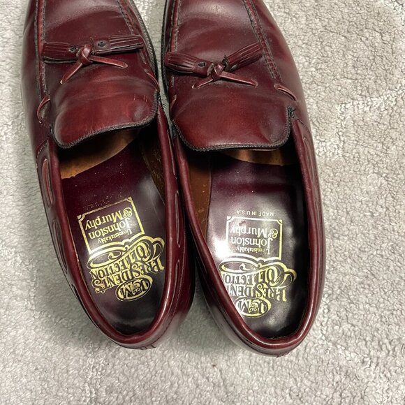 Vtg Johnston Murphy Tassel‎ Loafers Presidents Collection Loafers 10 Formal Corp main image 11